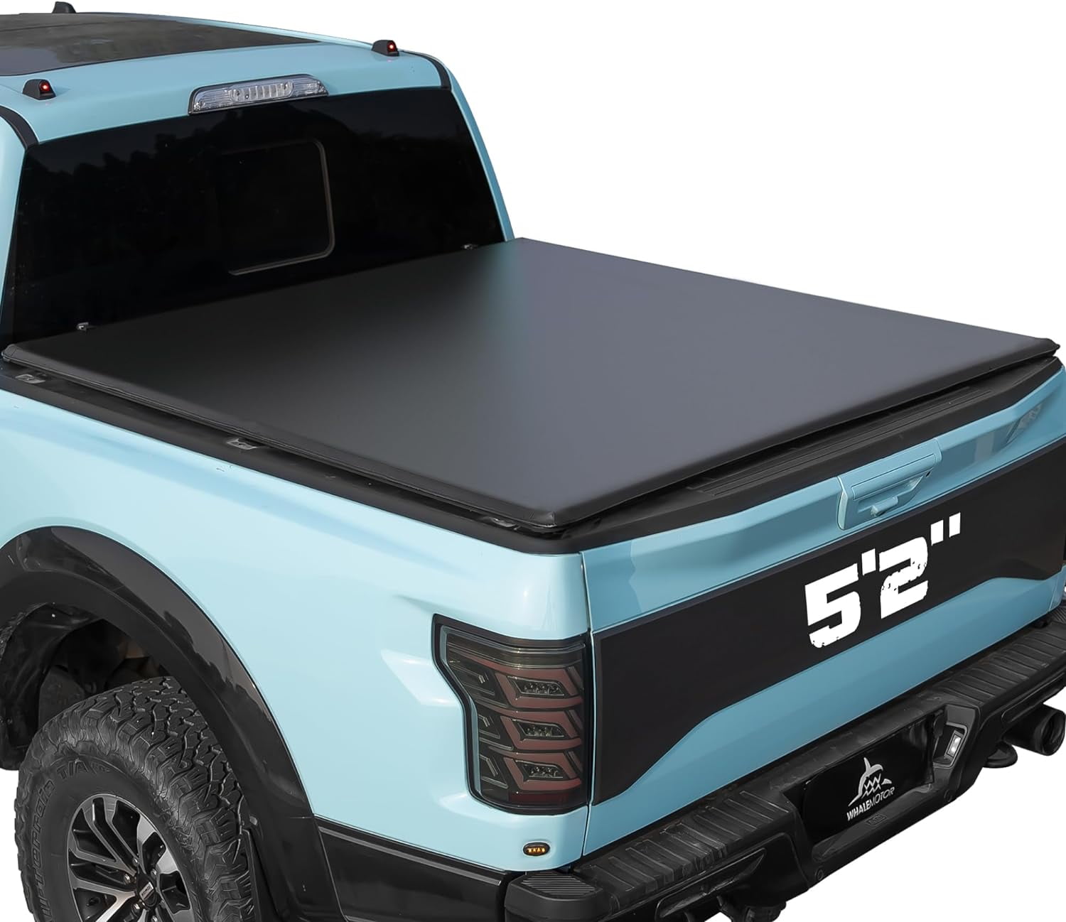 Hard Folding Truck Bed Tonneau Cover Compatible with Chevy Colorado