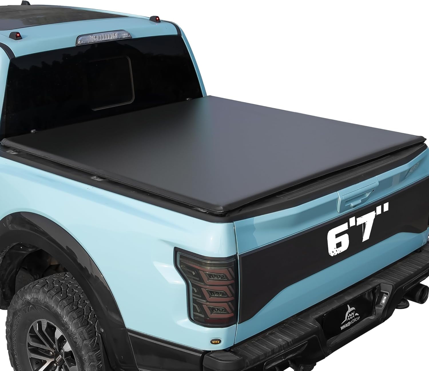 Hard Folding Truck Bed Tonneau Cover Compatible with Toyota Tundra 2022