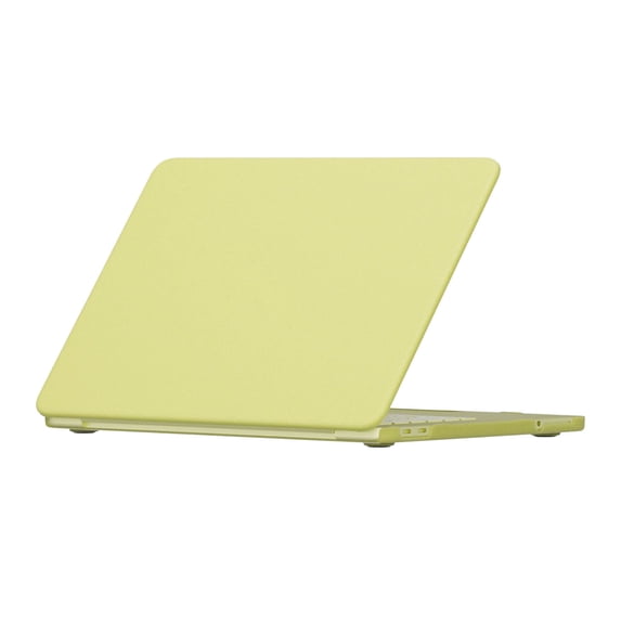 Hard Frosted Laptop Thin Cover Slim Fit for 13 Inch Notebook Yellow