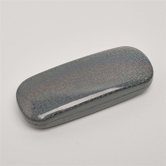Hard Glasses Case Cozival Hard Protective Eyeglasses Case - Sparkle Glitter Design, Shockproof & Scratch-Resistant, Unisex Storage for Sunglasses Or Prescription Glasses, Sparkle Eyewear Case
