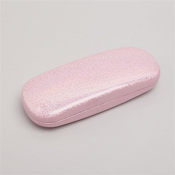 Hard Glasses Case Cozival Hard Protective Eyeglasses Case - Sparkle Glitter Design, Shockproof & Scratch-Resistant, Unisex Storage for Sunglasses Or Prescription Glasses, Sparkle Eyewear Case