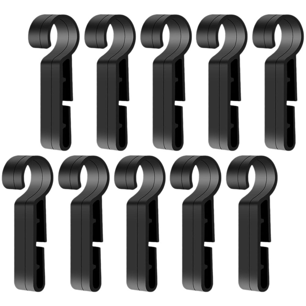 Hard Hat Flashlight Clip Construction Headlamp Clips 10 Pcs Safety