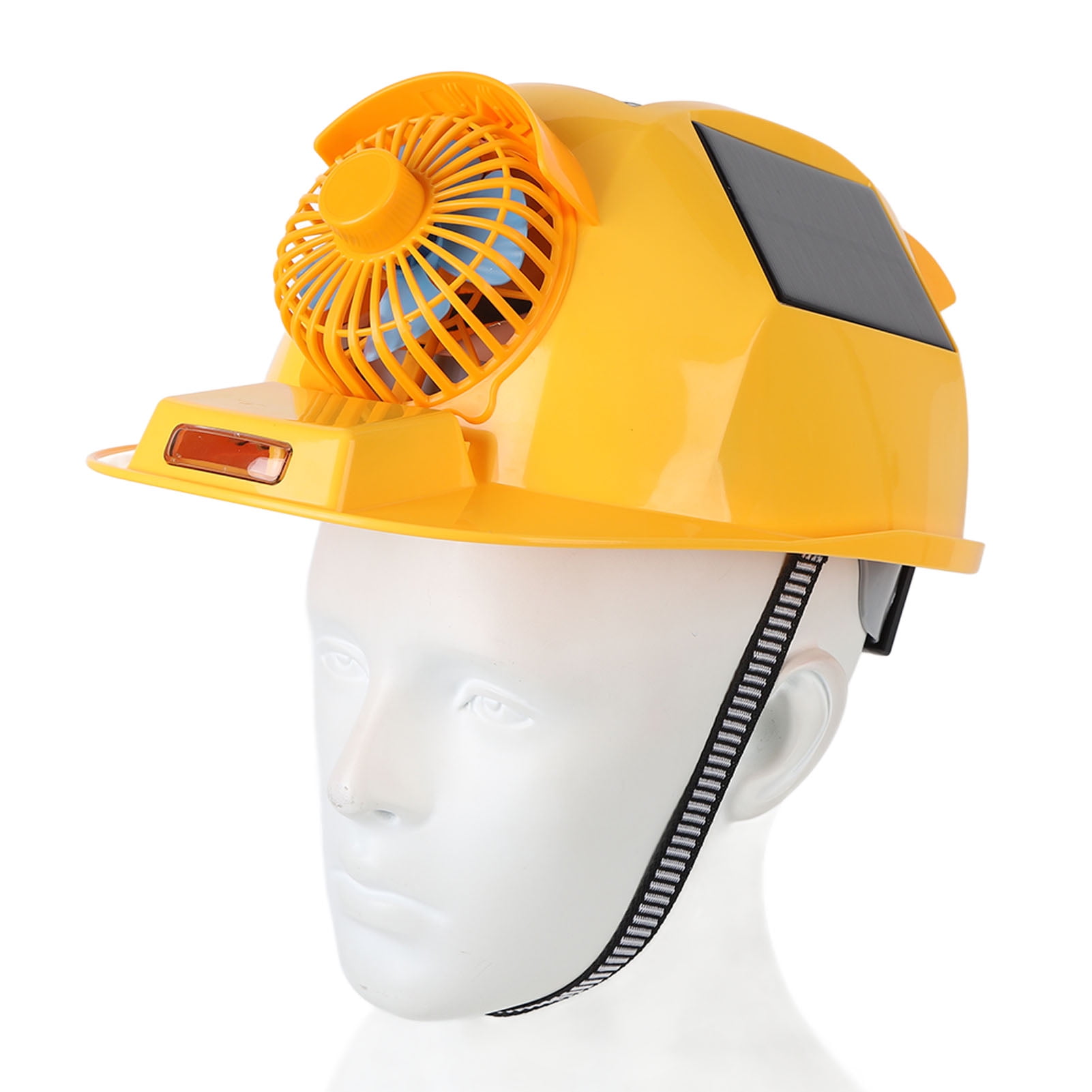 Hard Hat Hard Hat Double Fan Helmet With Light Solar Helmet For