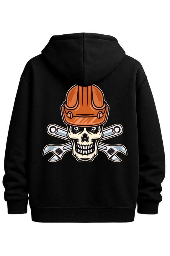 Hard Hat Skull sweatshirt skeleton men graphic hoodies black Clothing For Autumn Winter streetwear idk fire Original Unisex Shirt Printed tshirts Funny Unisex Shirt Graphic tshirts