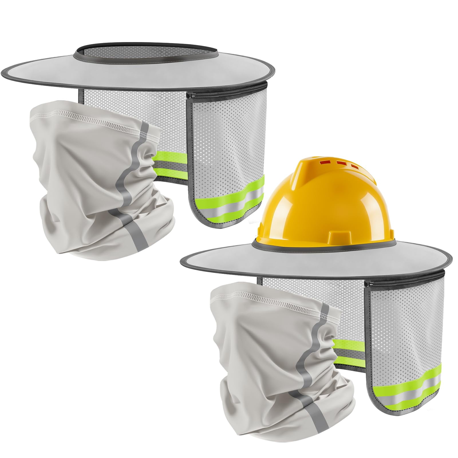 Hard Hat Sun Shade, Hard Hat Visor Full Brim Hardhat Sun Shield