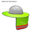 Hard Hat Sun Shield Full Brim Mesh Neck Sunshade Hardhats High ...