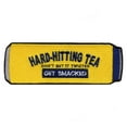 thumbnail image 1 of Hard Hitting Tea Can Get Smacked Embroidered Iron On Patch, 1 of 2