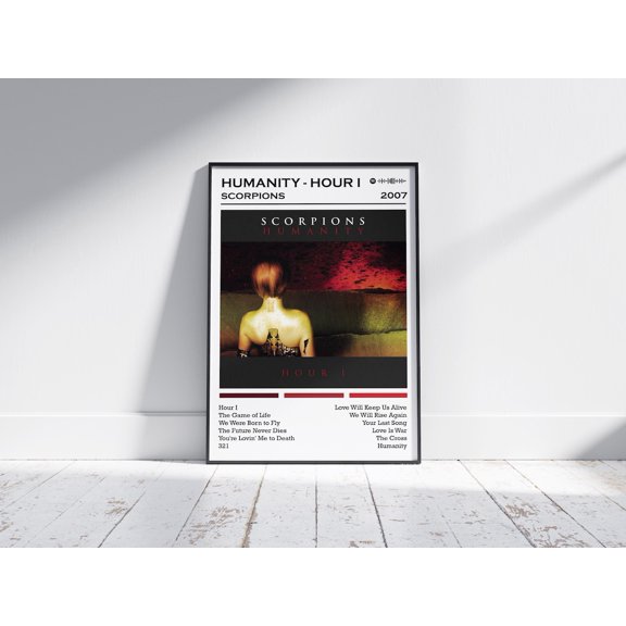 Hard Hour One Robotic Android Face Future Wall Art, Unframed Poster