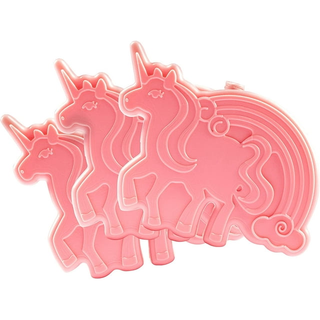 Bentology Hard Ice Pack for Lunch Box or Bag (3 Pack Unicorn) Keep