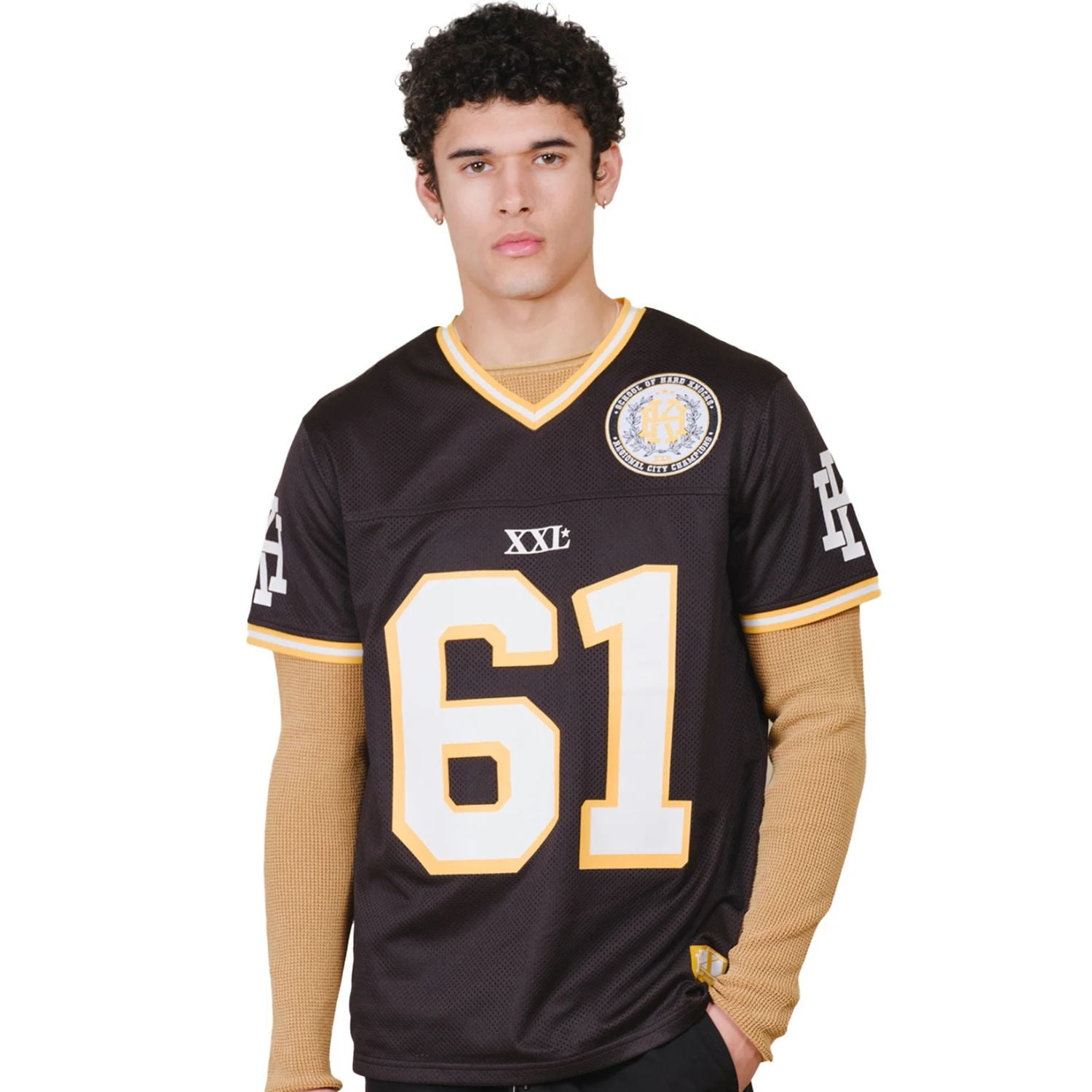 BROOKLYN HEADHUNTERS 長袖 ピステ フットボール BIG Sport It XL | eBay Stores