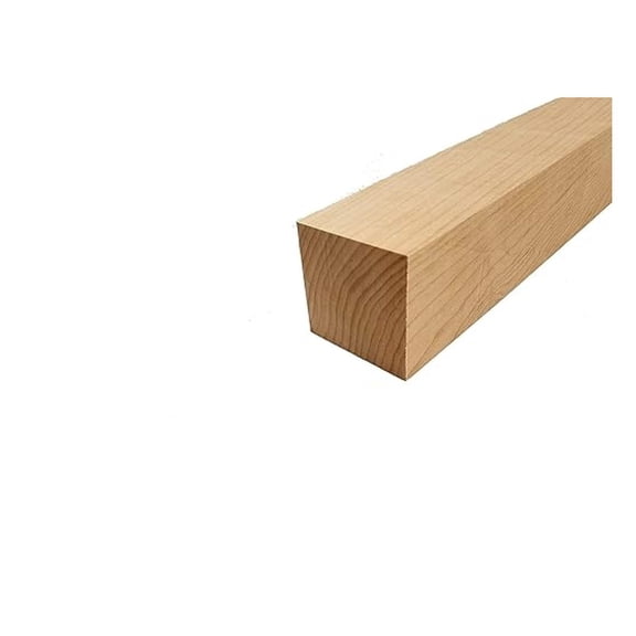 Hard Maple Lumber Turning Blank Square - 2.5" x 2.5" x 36" (1 Pc)