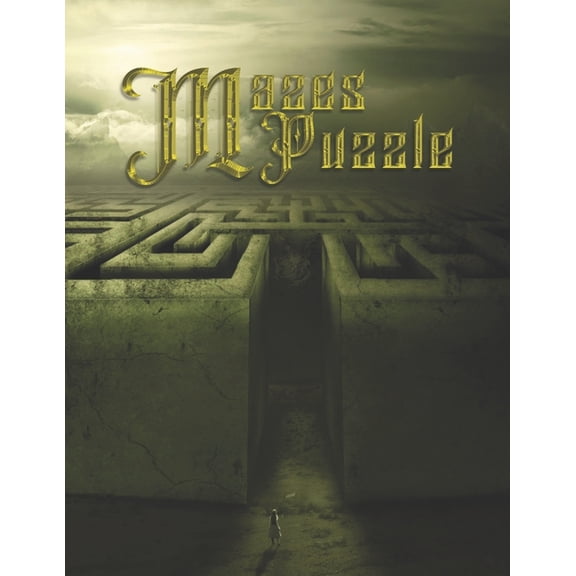 Hard Mazes Puzzle For Kids: Workbook for Games, Puzzles, and Problem Solving (Paperback)