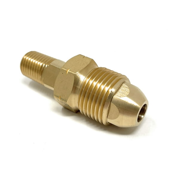 Hard Nose POL Plug Adapter Full Flow for Propane Tanks/Regulator [06CMPP/TI14] Punta POL Propano