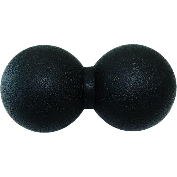 Hard Peanut Massage Ball, Double Lacrosse Massage Ball Deep Tissue Massage Roller Mobility Ball for Physical Therapy Myofascial Release Muscle Relaxer Acupoint Massage (Blue)