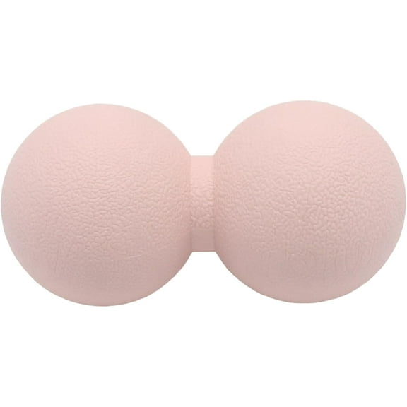 Hard Peanut Massage Ball, Double Lacrosse Massage Ball Deep Tissue Massage Roller Mobility Ball for Physical Therapy Myofascial Release Muscle Relaxer Acupoint Massage (Blue)