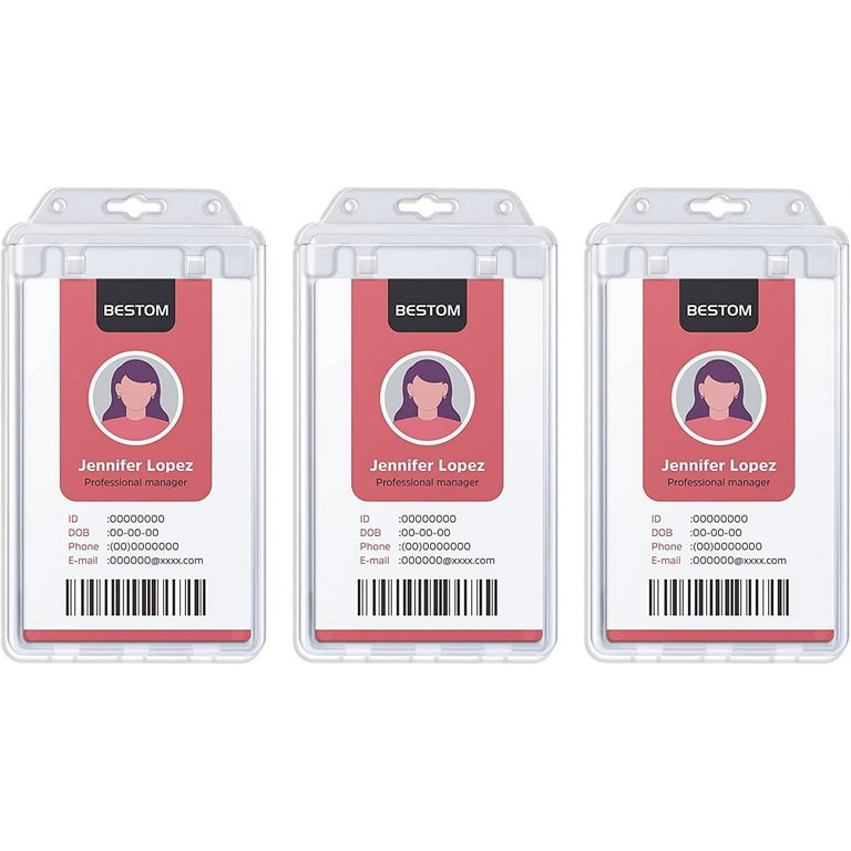 https://i5.walmartimages.com/seo/Hard-Plastic-ID-Card-Holders-Badges-Permanent-Locking-Badge-Holder-u2013-Heavy-Duty-Vertical-Style-Secure-Dual-Sided-Clear-Case-One-Two-Cards-Pack-3_3a8afa04-461e-4af5-88cc-e44fa7c89729.864765164cabbba547ea95f8a2f3caa7.jpeg?odnHeight=768&odnWidth=768&odnBg=FFFFFF