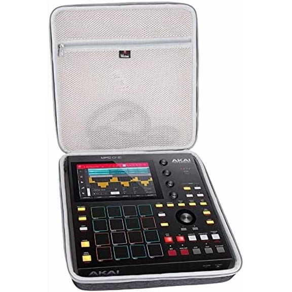 Hard Portable Case Compatible with Akai Professional MPC One Drum Machine Sampler MIDI Controller, Case Only$$Music