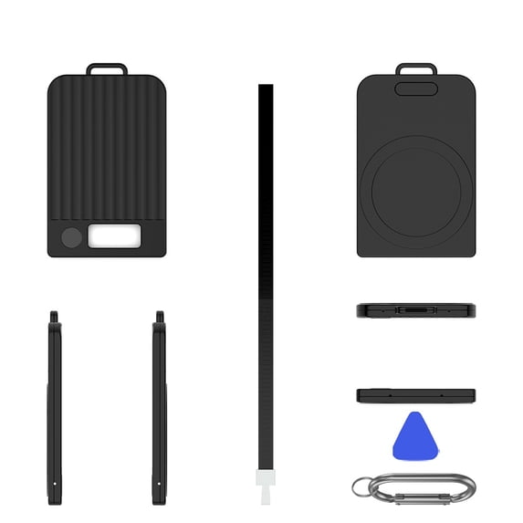 Hard Protective Case for Plaud Note/ Plaud Note Pro AI Voice Recorder 2025, Protective Cover Shockproof Waterproof Anti-Drop PC Protective Cover Sleeve with Lanyard &Carabiner Clip