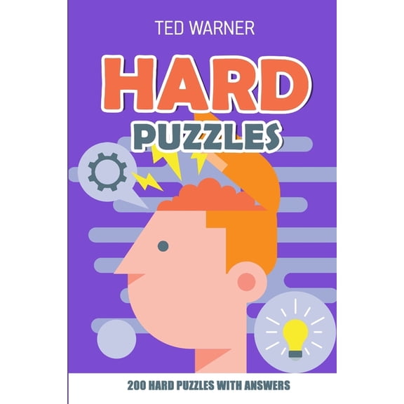 Hard Math and Logic Puzzles: Hard Puzzles: Sukoro Puzzles - 200 Hard Puzzles With Answers (Paperback)
