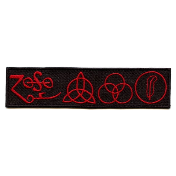 Hard Rock Band Patch Classic Members Logos Embroidered Iron On