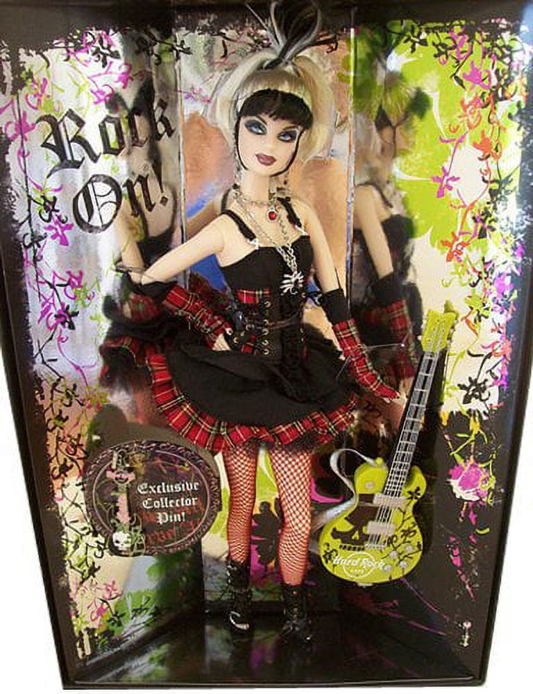 Hard Rock Cafe Barbie Doll Number 6 Gold Label 2008 Mattel
