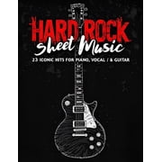 Hard Rock Sheet Music 23 Iconic Hits for Piano, Vocal & Guitar, Paperback
