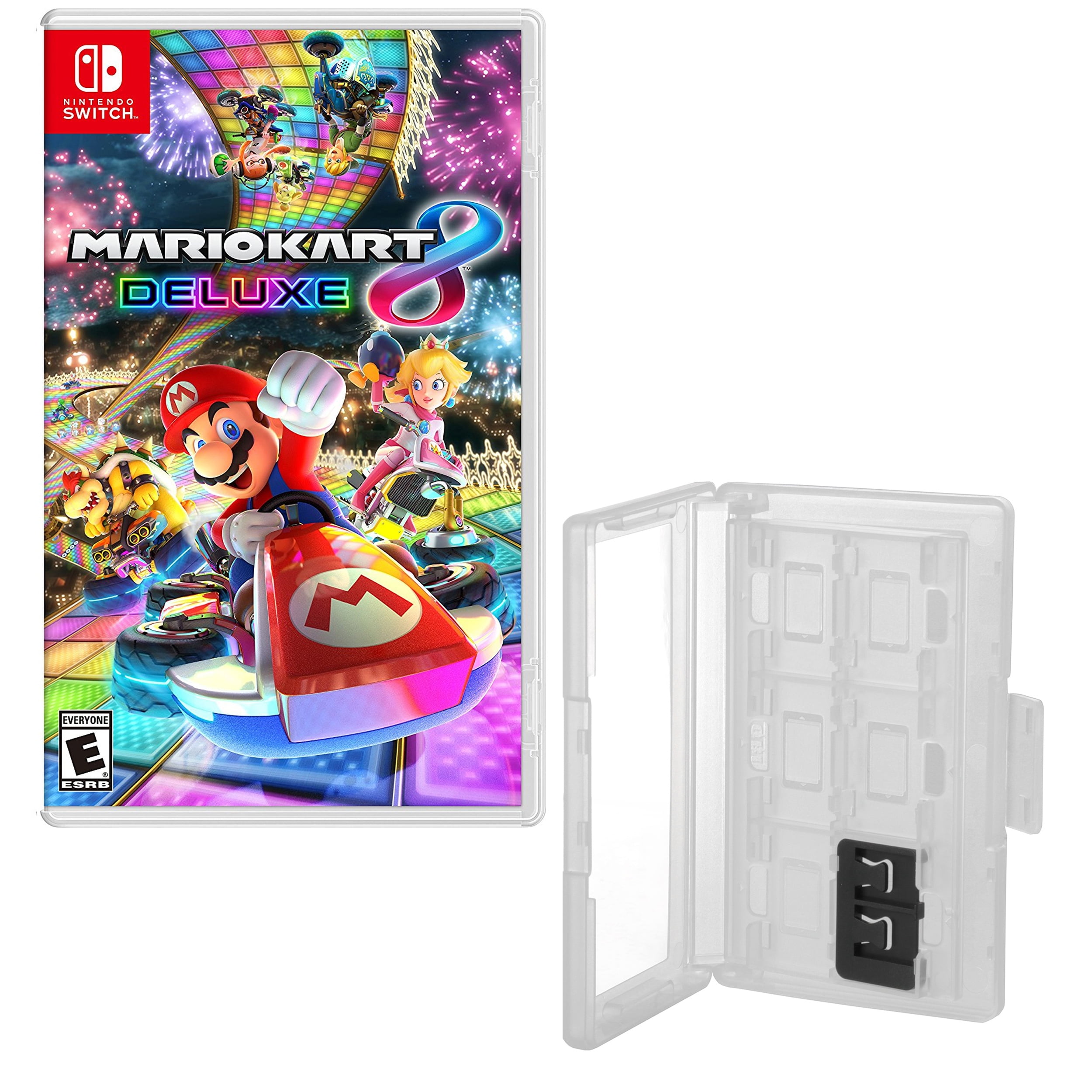 Free Shipping! Hard Shell 12 Game Caddy and Mario Kart 8