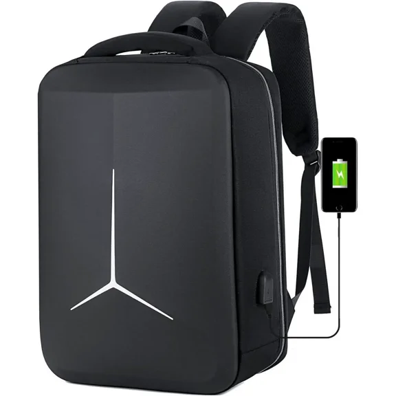 Hard Shell Business Backpack Travel Laptop backpack USB port backpack Daily laptop backpack Waterproof travel backpack