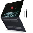thumbnail image 1 of Hard Shell Case Cover for 2016 - 2019 Rel. MacBook Pro 15" with Retina Display Touch Bar Cable Tie Model: A1990&A1707 Flower 0288, 1 of 5