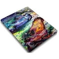 thumbnail image 1 of Hard Shell Cover Compatible with 2017 - 2010 Release Old MacBook Air 13" with Not Retina Display No USB-C Model: A1369 & A1466 Animal 54 Cable Tie, 1 of 5