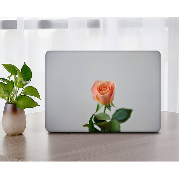 Hard Shell Cover Only for 2021 - 2023 Released MacBook Pro 14 inchs with XDR Display Touch ID Type C Cable Tie Model: A2779 A2442 Flower 0065