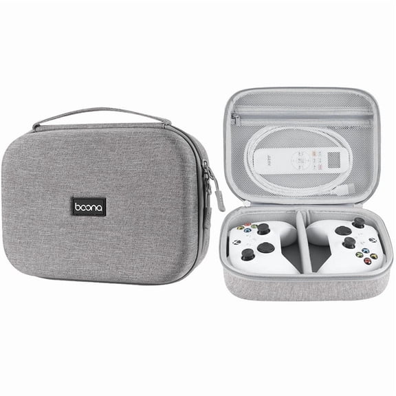 Hard Shell Dual Controller Carrying Case for Xbox PS5 Switch 2 GameSir, Travel Protective Bag for 2 Game Controllers