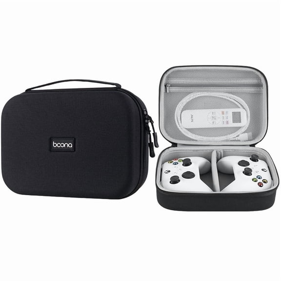 Hard Shell Dual Controller Carrying Case for Xbox PS5 Switch 2 GameSir, Travel Protective Bag for 2 Game Controllers