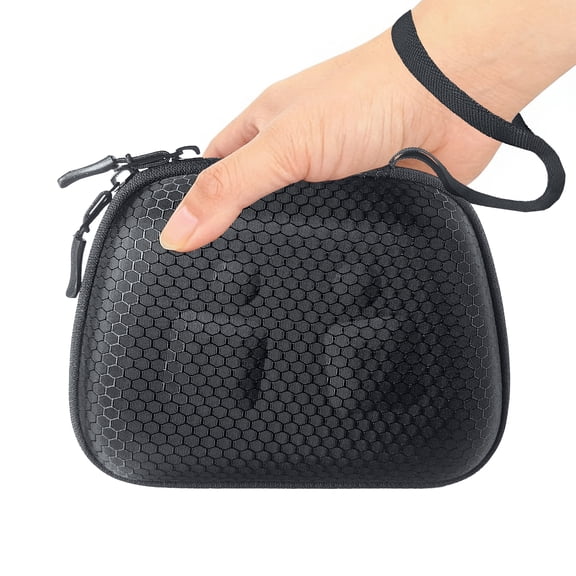Hard Shell EVA Carrying Case for Steam Controller 2 Handheld Game Machine,Mini Pouch for Steam Controller 2 Storage Accessories Shockproof Dustproof Game Console Storage Bag with Accessory Com