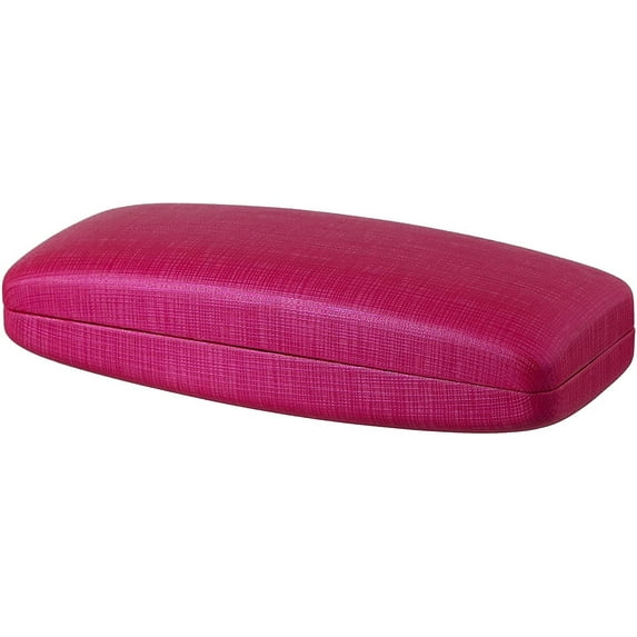 Hard Shell Eyeglass Case Clamshell Fits Medium Frames, Reading Glasses, Sunglasses for Women Men