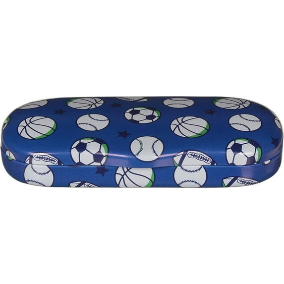 Hard Shell Eyeglass Case Clamshell For Boy Girl Small Frames, Reading Glasses Shark