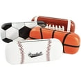 thumbnail image 1 of Hard Shell Eyeglass Case For Boys & Girls, Kids Small Glasses Case, Basketball, 1 of 9