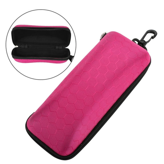 Hard Shell Eyeglass Case - Glasses Protective Case, Unisex Sunglass Holder, 5 Colors