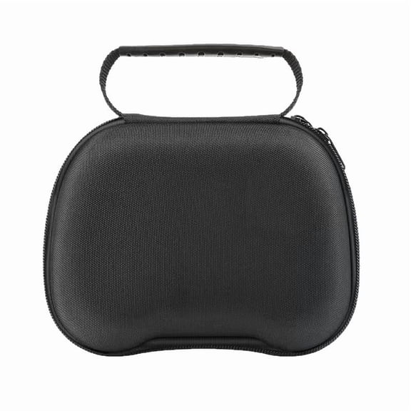 Hard Shell Game Controller Storage Bag for PS5 PS4 Xbox Series X S, Waterproof Shockproof Protective Case, Universal Console Accessory Organizer, Black