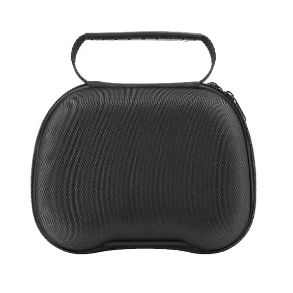 Hard Shell Game Controller Storage Bag for PS5 PS4 Xbox Series X S, Waterproof Shockproof Protective Case, Universal Console Accessory Organizer, Black