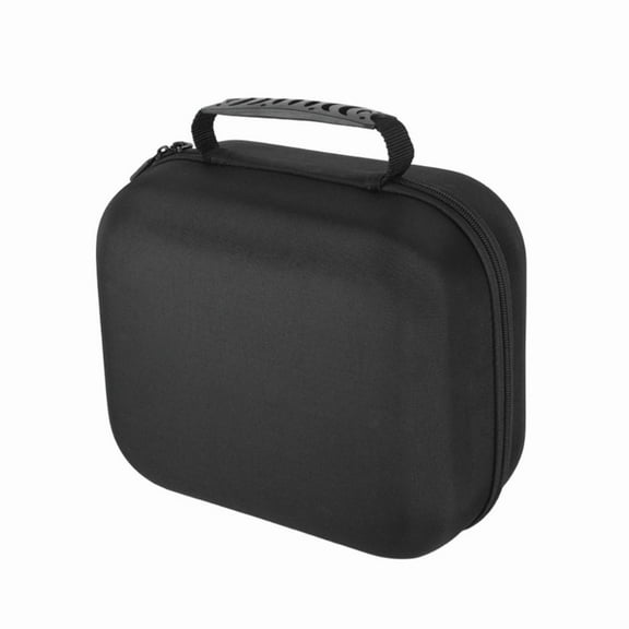 Hard Shell Headphones Case Compatible for Sennheiser HD800S Headphones Storage Box with Soft Foam Inner Double Zippers