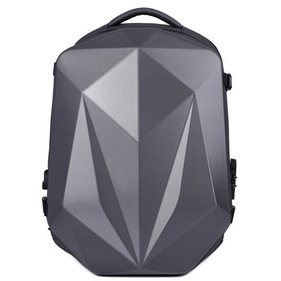 Hard Shell Laptop Backpack Waterproof Anti Theft Computer Backpack Gaming Business Backpack for Men Women Dark Gray