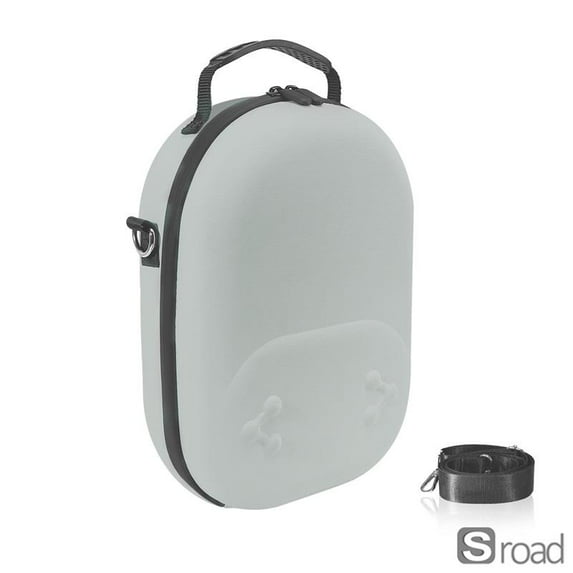 Hard Shell Protective Carrying Case For Meta Quest 3 & 3S, Travel Storage Bag With Custom Compartments For VR Headset, Controllers, Charger