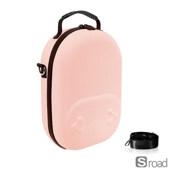 Hard Shell Protective Carrying Case For Meta Quest 3 & 3S, Travel Storage Bag With Custom Compartments For VR Headset, Controllers, Charger