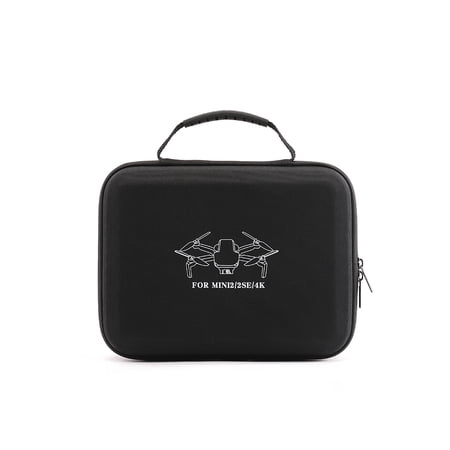 Hard Shell Storage Bag for DJI MINI 2 / MINI 2SE / MINI 4K Drone, Nylon+EVA Protective Organizer Box with Thickened Padding, Lightweight Drone Accessory Case