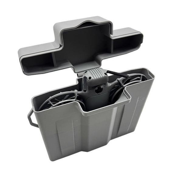 Hard Shell Storage Box for DJI Neo2, Scratch-Resistant & Shockproof, Portable Travel Case, 6.9x6.1x1.97 Inch, Gray