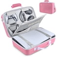 thumbnail image 1 of Hard Shell Travel Carrying Case Compatible with PS5 & PS5 Slim Console, Universal Protective, Game Controllers, Headphones and Gaming Accessories, 1 of 8