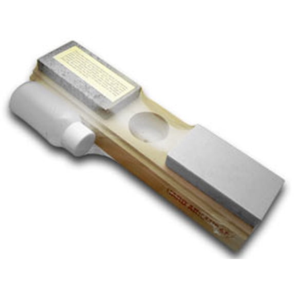 Hard & Soft Arkansas Novaculite Knife Sharpening Stones & Honing Oil Combo