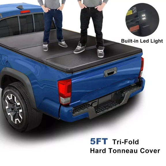 Hard Solid Tri-Fold Truck Bed Tonneau Cover for 2019-2024 Ranger 5FT Bed