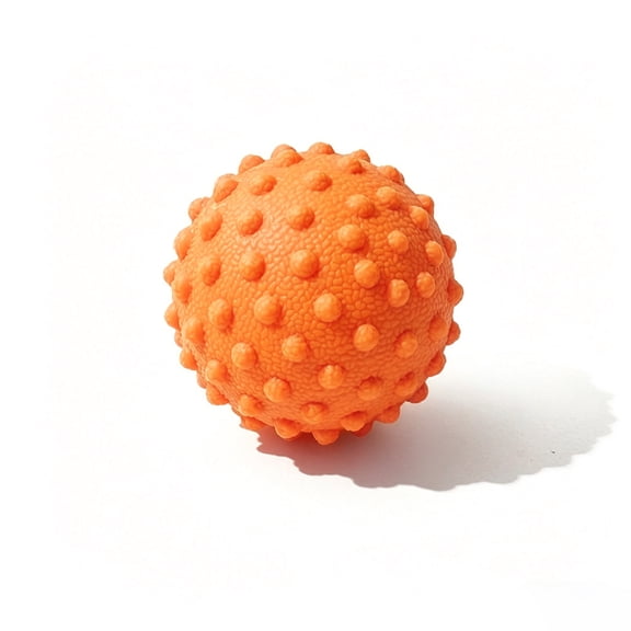 Hard Spiked Hedgehog Massage Ball with Nubs, Textured Muscle Relaxation Ball for Foot Hand Back, Deep Tissue Myofascial Release Ball for Plantar Fasciitis and Body Pain Relief